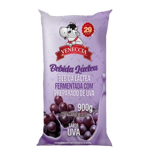 Bebida Láctea Veneza Uva 900g