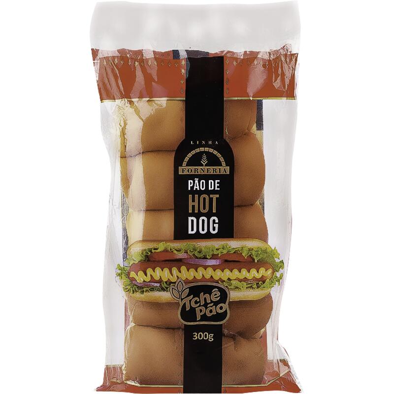 Pão de Hot Dog Tchê Pão 300g