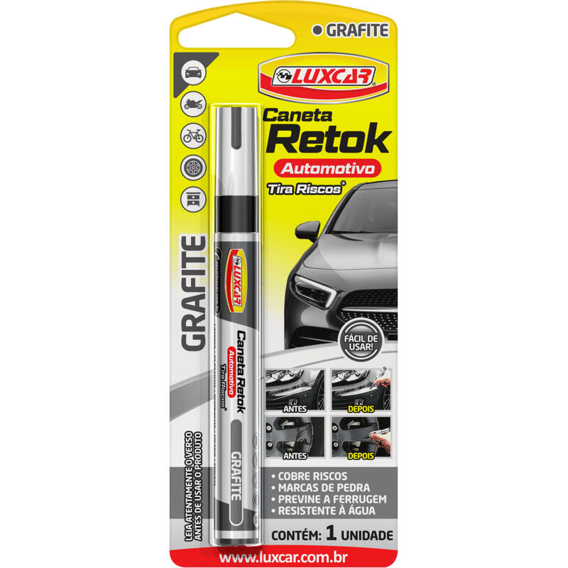 Caneta Retok Automotivo Luxcar Grafite un