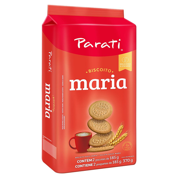 Biscoito doce Maria PARATI 370g