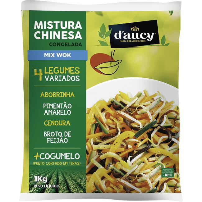 Mistura Chinesa Daucy Congelada 1kg