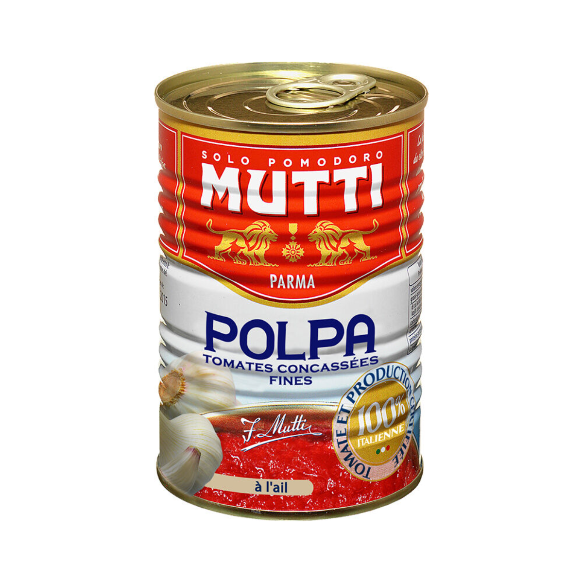 Polpa de Tomate com Alho Mutti 400g
