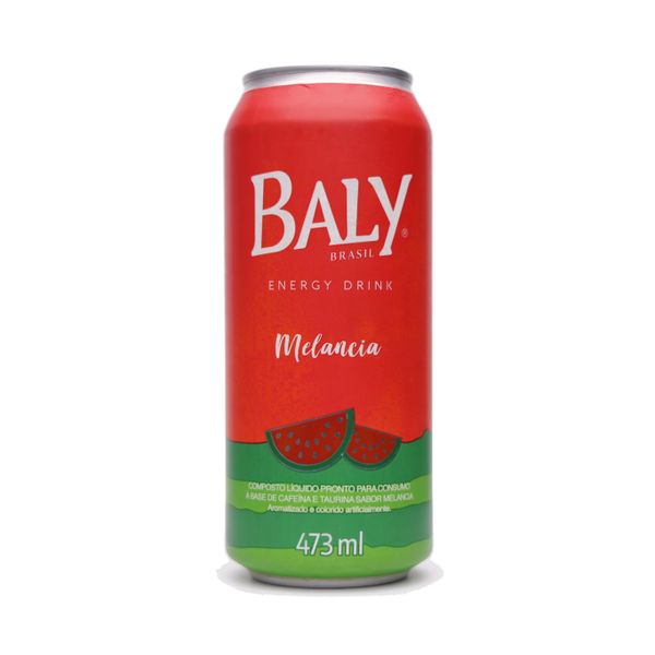 Bebida Energética Baly 473ml - Melancia - Lata