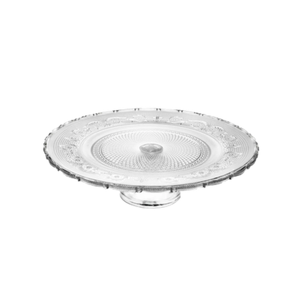 Prato para bolo Lyor 33cm - Angel - Com pé - Ref. 220925