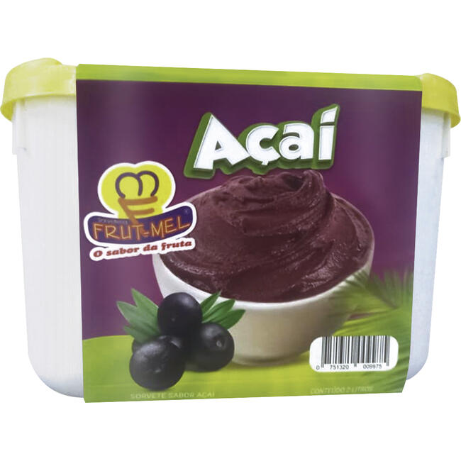 Sorvete Frut-Mel Açaí 2L