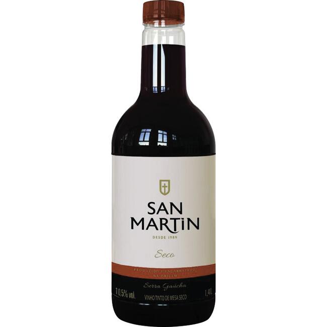 Vinho San Martin Tinto Seco 1,4L