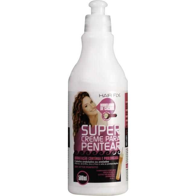 Creme para Pentear Hair Fly Modelador Cachos 500ml