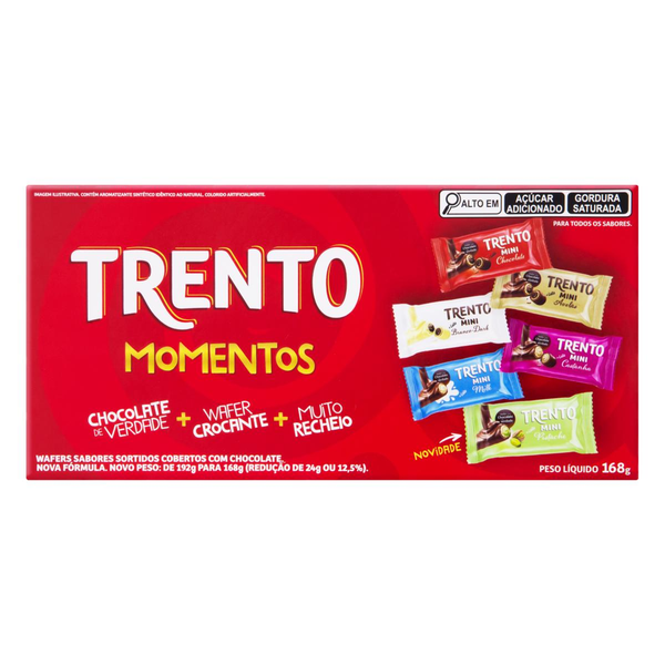 Chocolate TRENTO Momentos 168g
