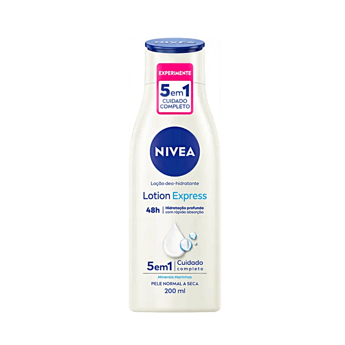 Loção Deo-Hidratante Nivea Lotion Express Frasco 200ml