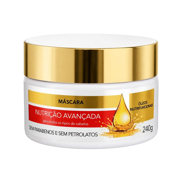 Creme de Tratamento Naturrê 240g - 12 Óleos