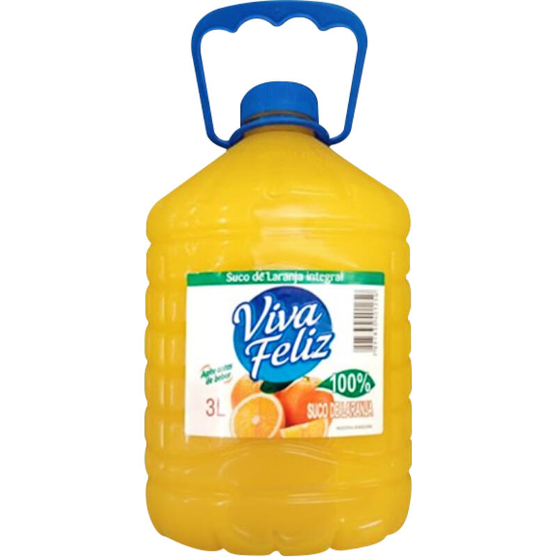 Suco de Laranja Viva Feliz Integral 3L
