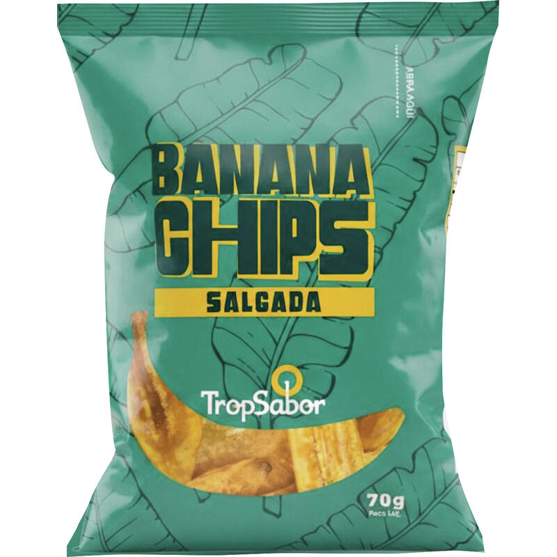 Banana Chips Salgada 70g