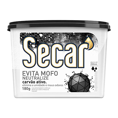 Desumidificador SECAR Original Carvão Ativo 180g