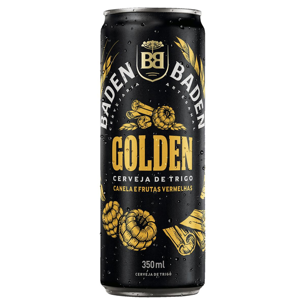 Cerveja Golden Ale BADEN BADEN Canela e Frutas Vermelhas Lata 350ml