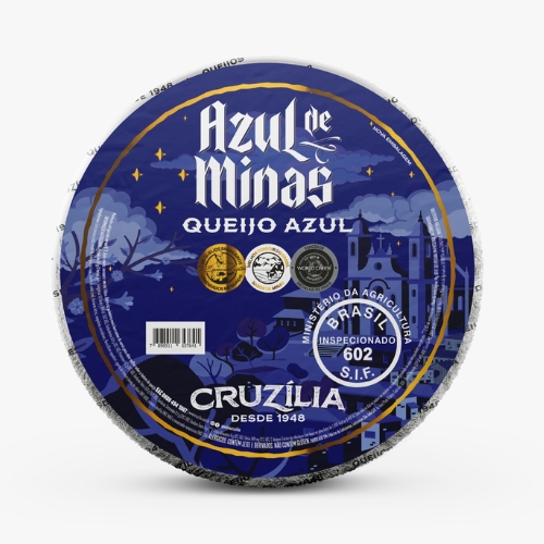 Queijo Azul De Minas Cruzilia Kg
