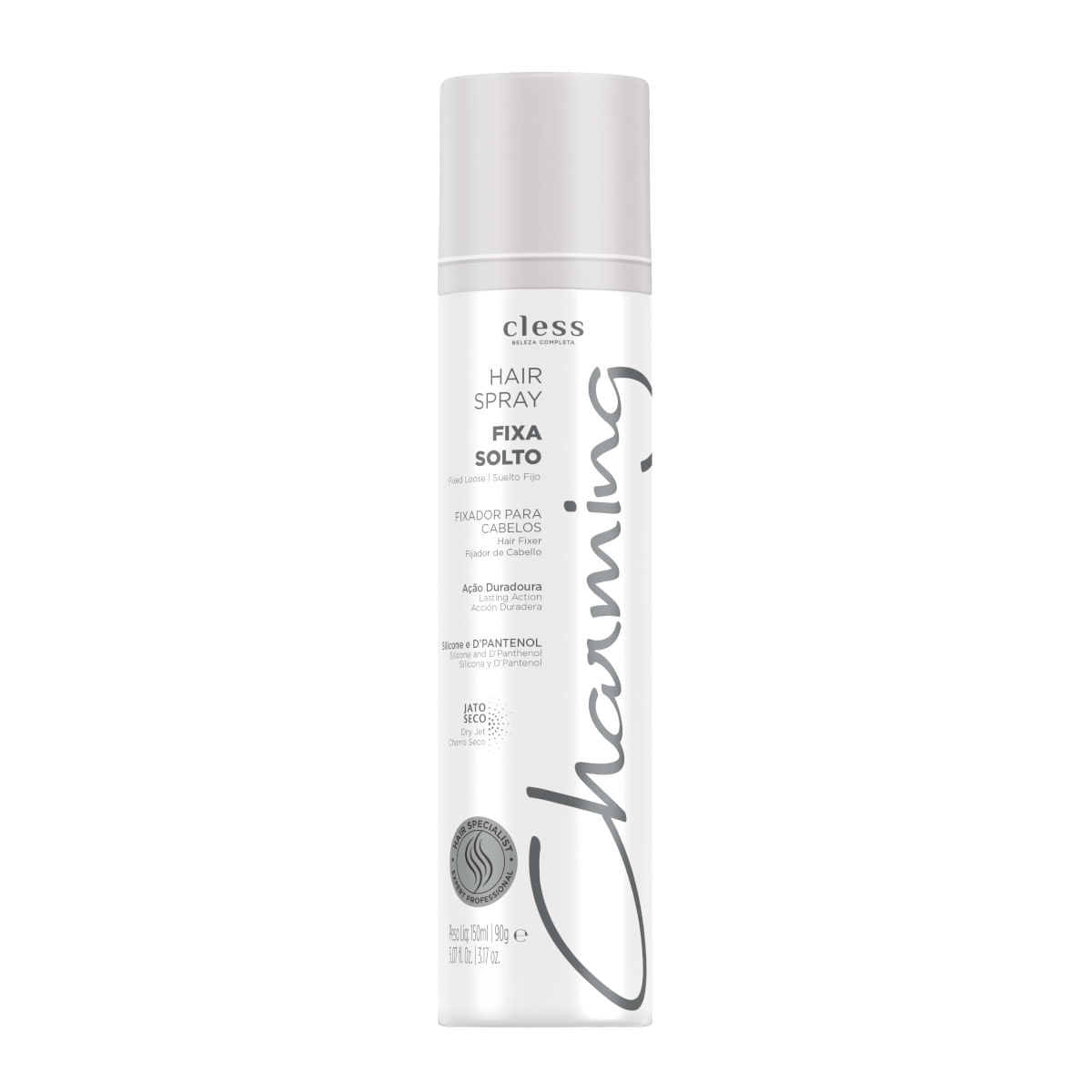 Hair Spray CHARMING Fixa Solto 150ml