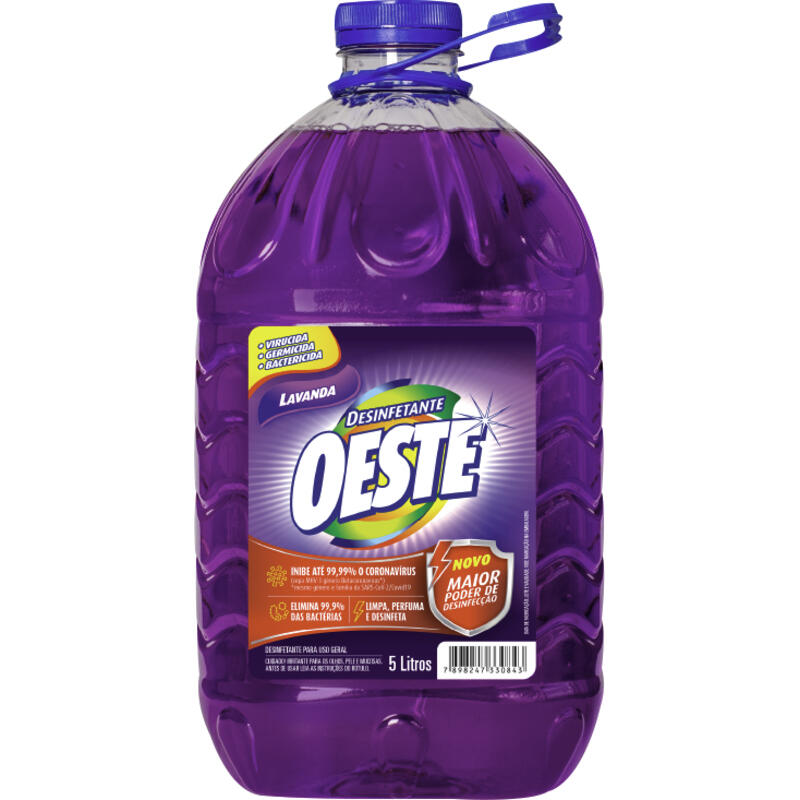 Desinfetante Oeste Lavanda 5L