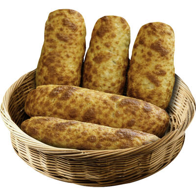 Pão Mini Bengala Pannemix Com Queijo quilo