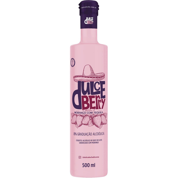 Licor DULCE Berry Morango com Tequila 500ml