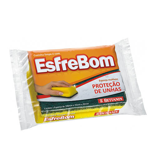 Esponja Esfrebom Bettanin Proteção De Unhas 1 Unid.