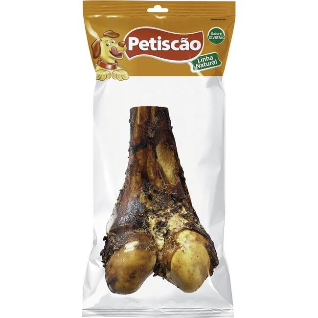 Osso Petiscão Meio Femur Natural Defumado un