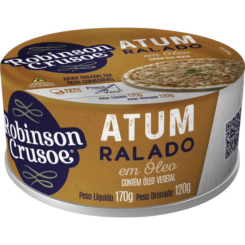 Atum Ralado Robinson Crusoe Óleo 120g
