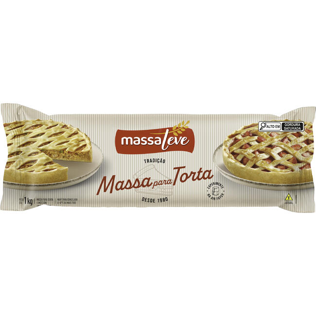 Base para Torta Massa Leve 1kg
