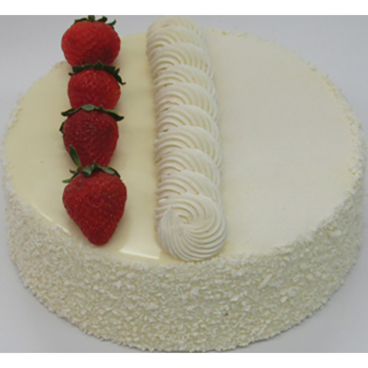 Bolo De Ninho Com Morango Fabricação Própria 1,1kg