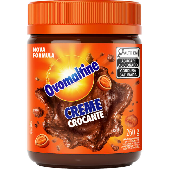 Creme Crocante Ovomaltine Pote 260g