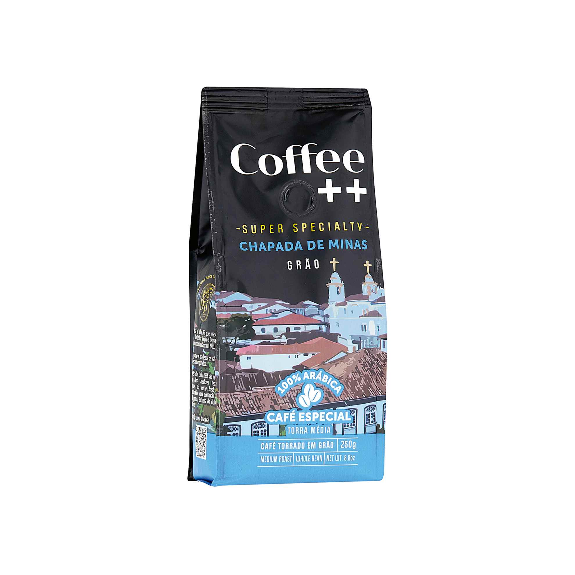 Café Torrado em Grãos Chapada de Minas Coffee++ 250g