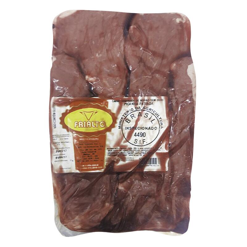 Carne Bovina Picanha Frialto Resf Fat Preço por quilo na peça
