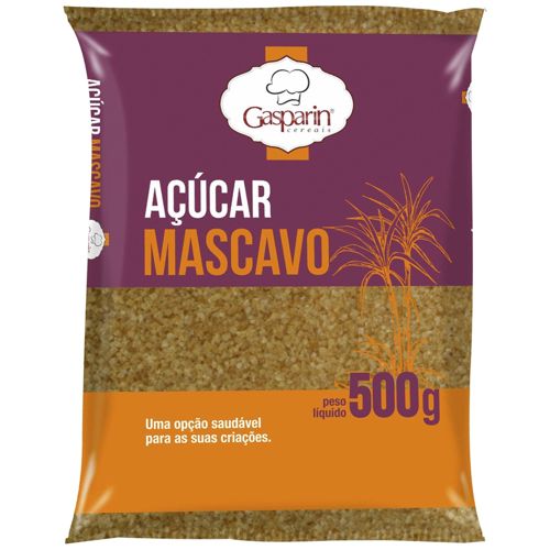 Açúcar Gasparin Mascavo 500g