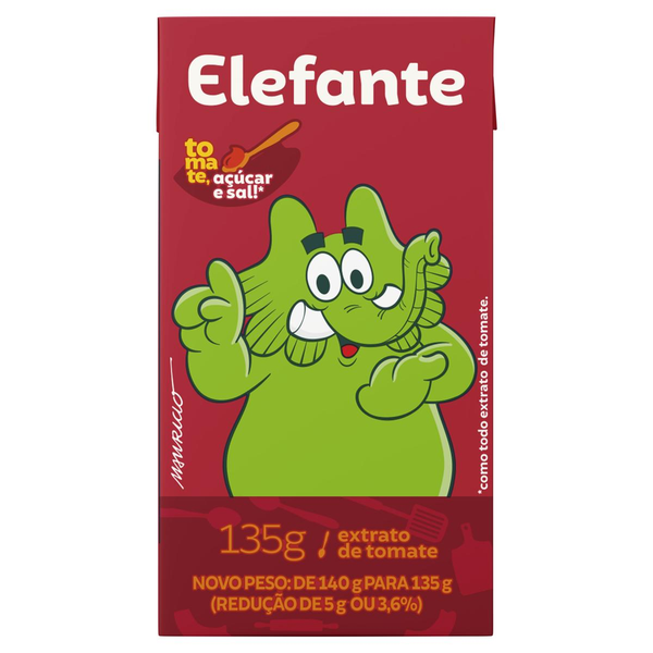 Extrato de Tomate Elefante 135g - TP