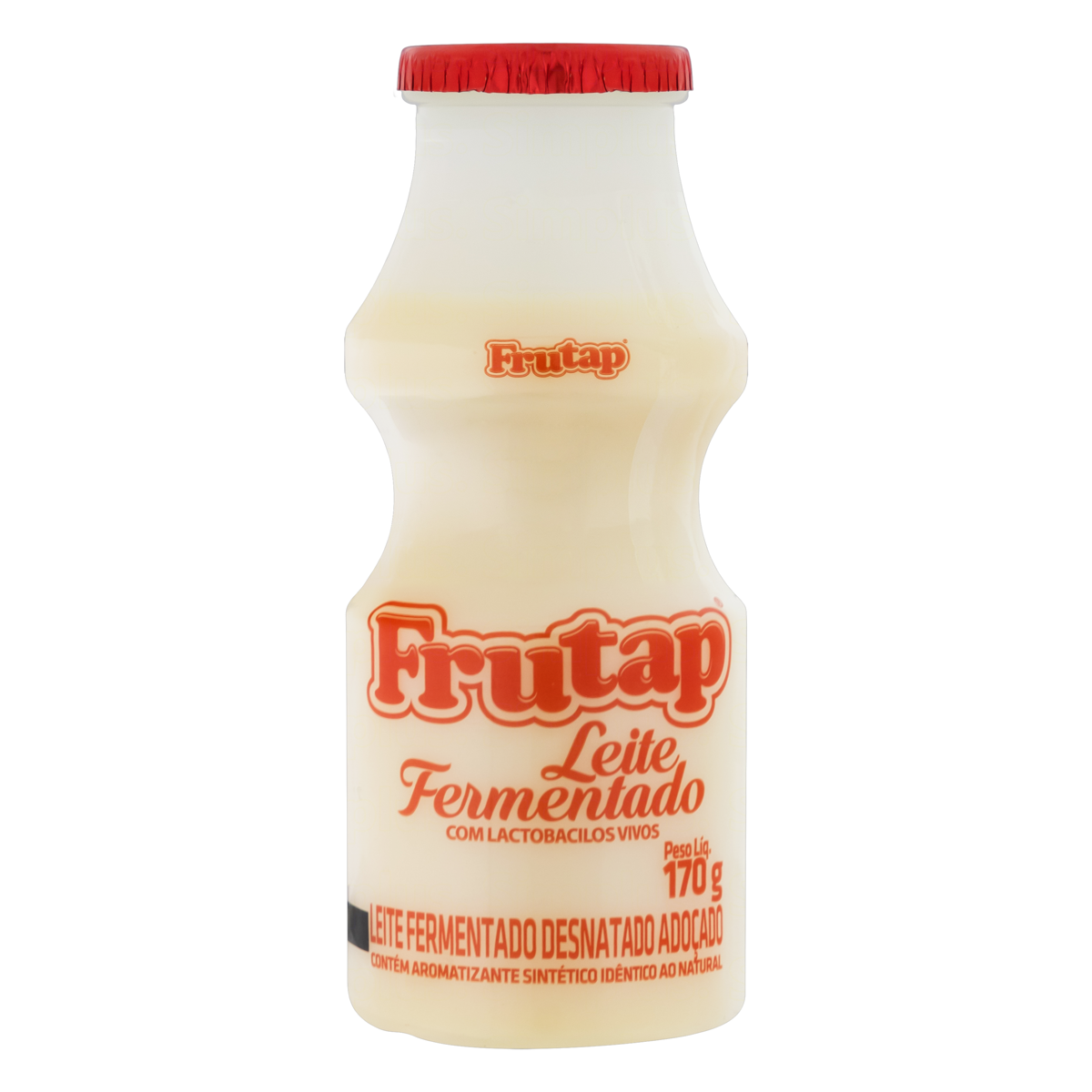 Leite Fermentado Desnatado Frutap Frasco 170g