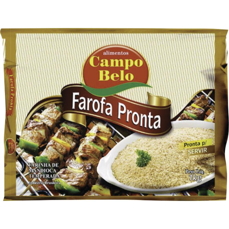 Farinha de Mandioca Campo Belo Temperada 1kg