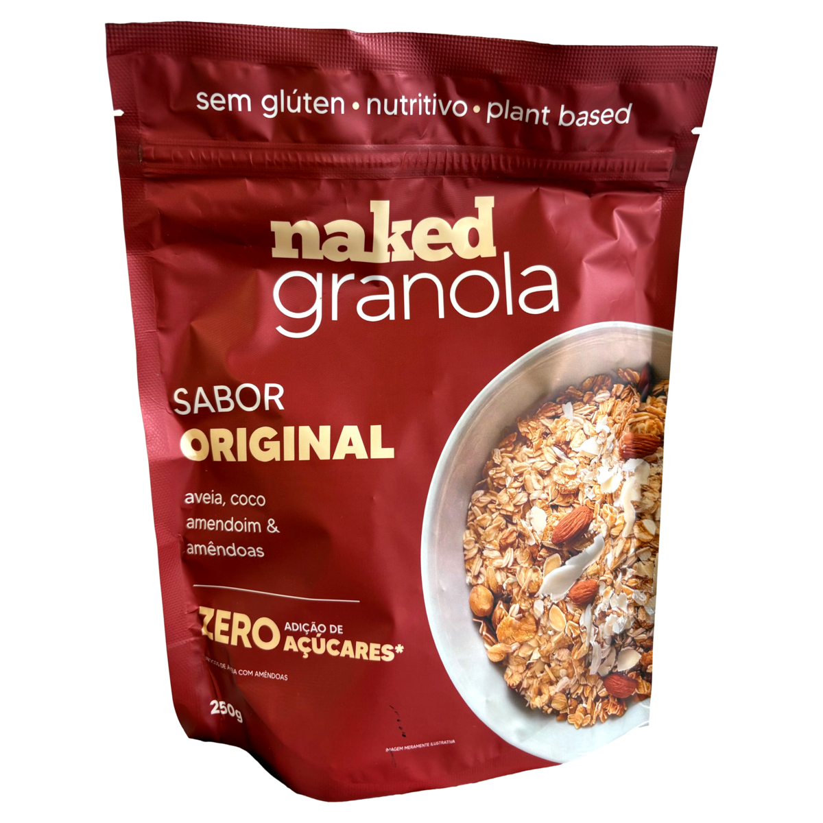 Granola Original sem Glúten Naked Pouch 250g