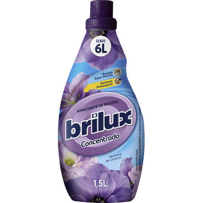 Amaciante de Roupas Concentrado Brilux Outono 1,5L