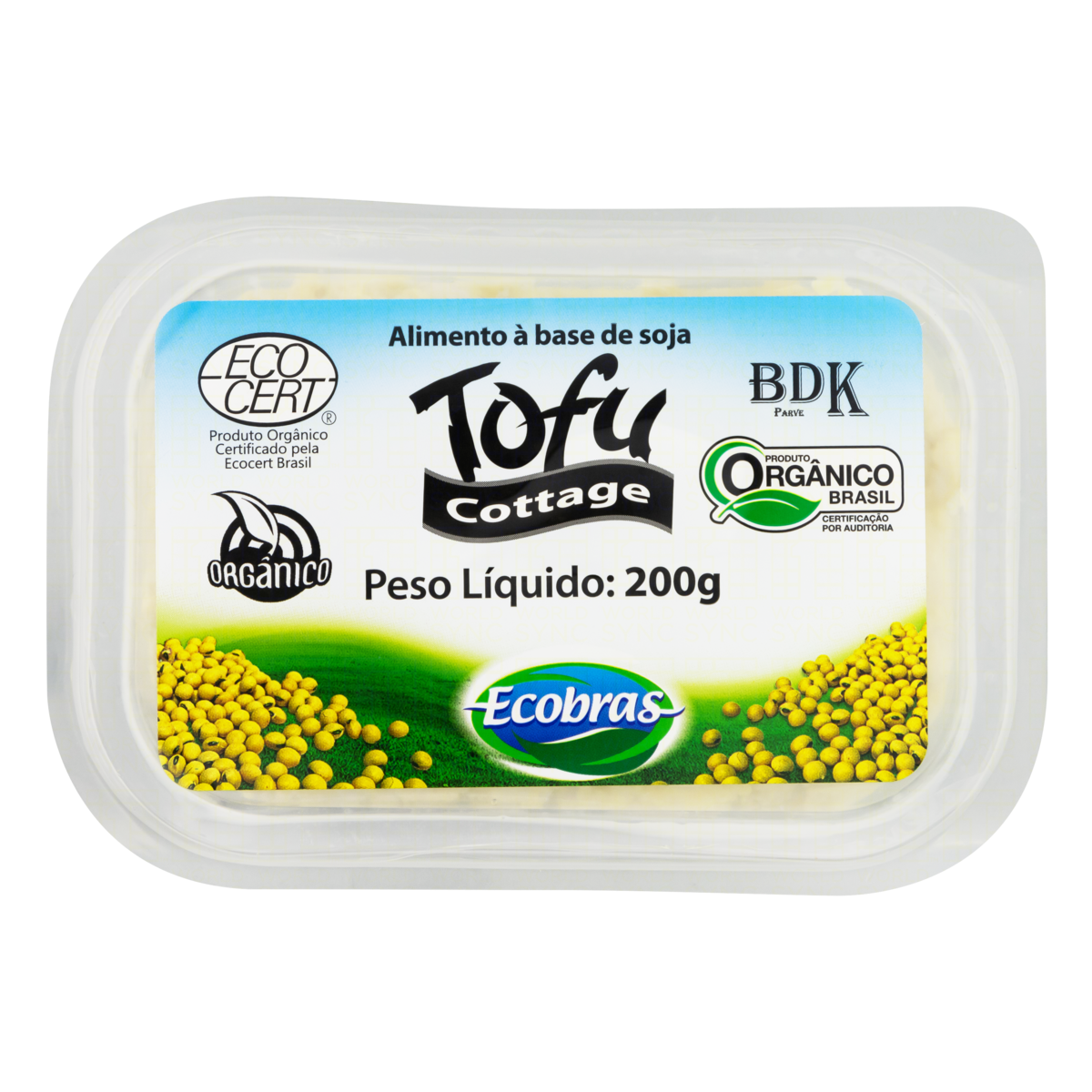 Tofu Orgânico Cottage Ecobras Pote 200g