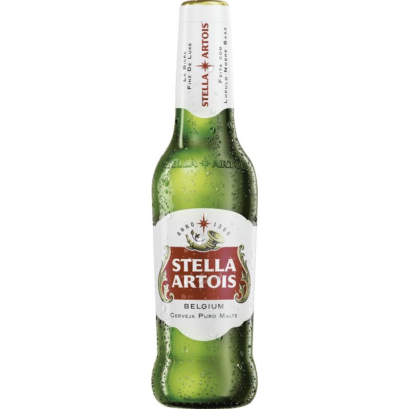 Cerveja STELLA ARTOIS Puro Malte 330ml Long Neck