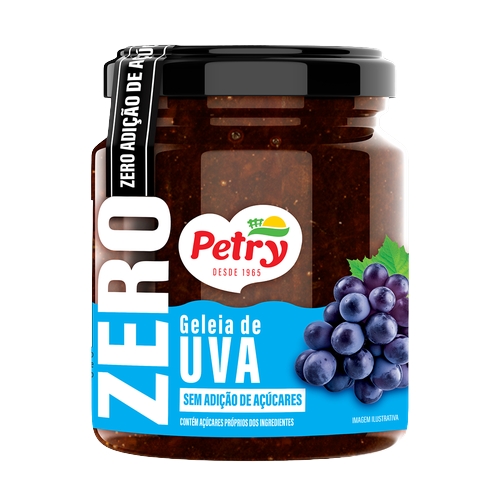 Geleia Petry Uva Zero Açúcar 250g