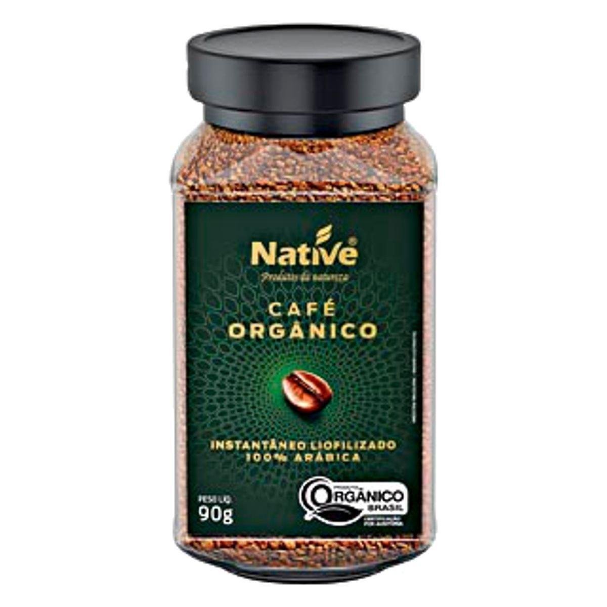 Café NATIVE Liofilizado orgânico 90g
