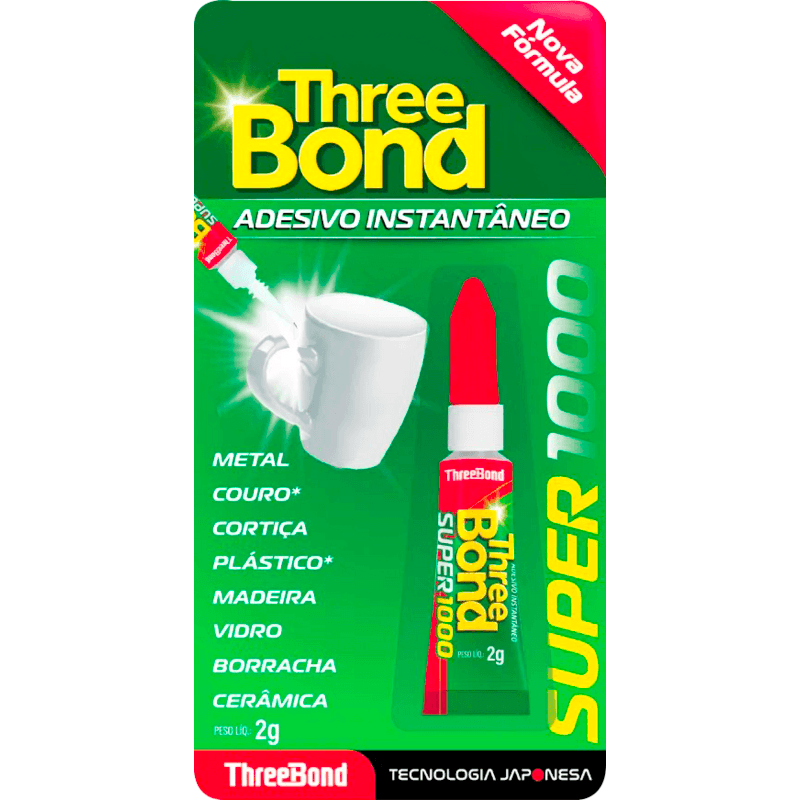 Cola Instantânea Three Bond Super 2g