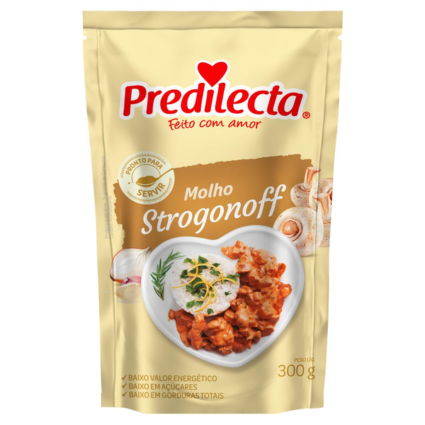 Molho Predilecta 300g - Strogonoff - Sachê