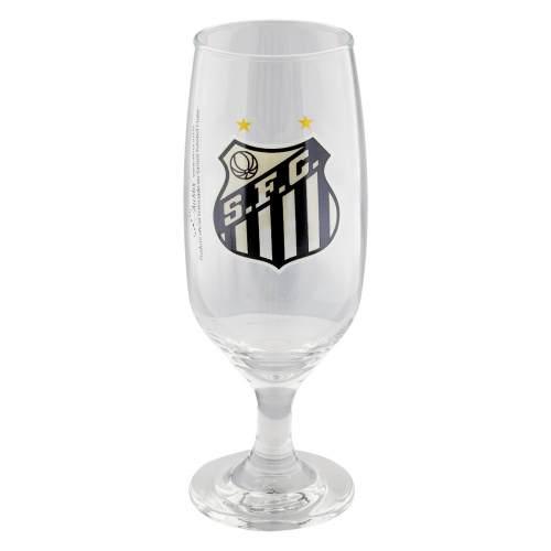 Taça Para Cerveja Santos Fc Vidro 300ml Allmix