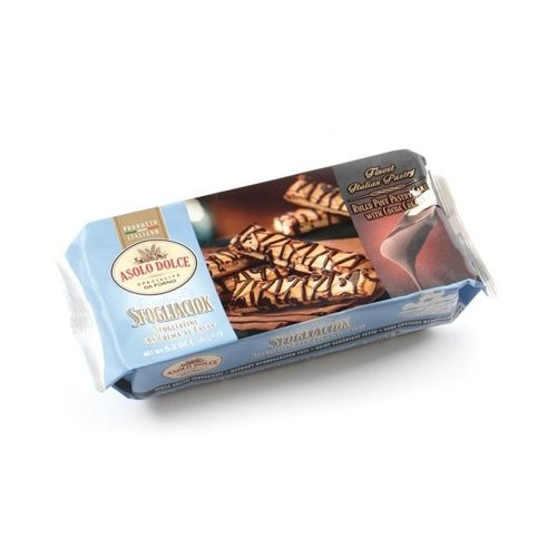 Biscoito Asolo Dolce Folhado Coberto Com Chocolate 150g