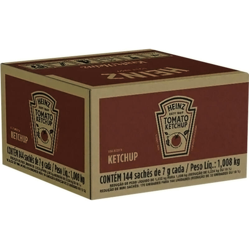 Ketchup Heinz Minissachê 144x7g