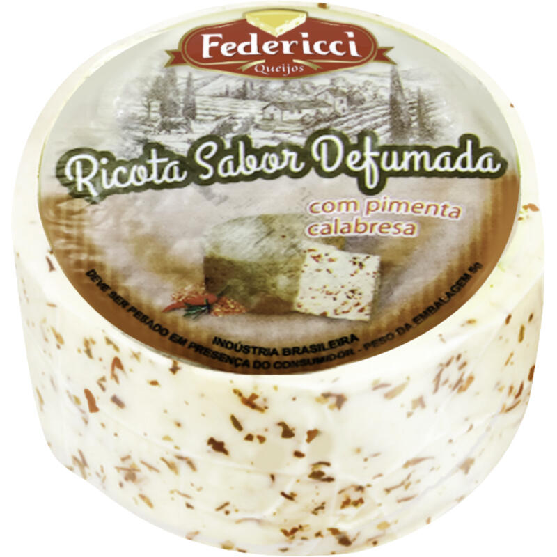 Queijo Ricota Defumada Federicci Com Pim Preço por quilo na peça