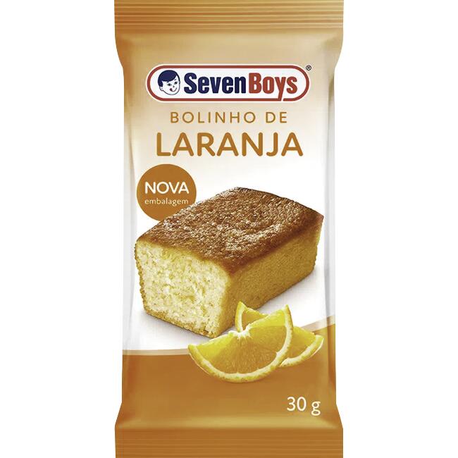 Bolinho Seven Boys Laranja 35g