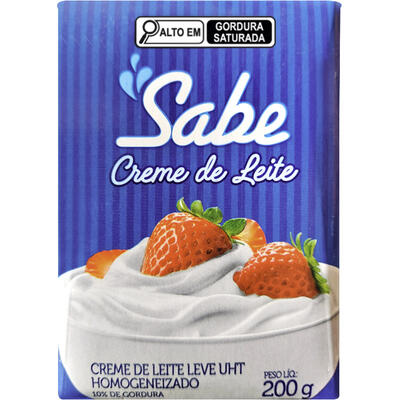 Creme de Leite Sabe 200g