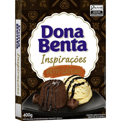 Mistura para Bolo Dona Benta Petit Gateau 400g